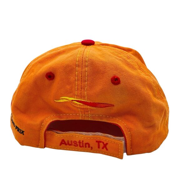 Circuit of the Americas Cap Hat Orange Strapback Formula 1 Austin Texas - Picture 5 of 7